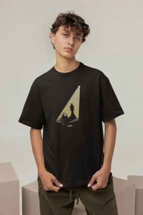 Chengiz Jeet Shadow Art Oversized Tshirt