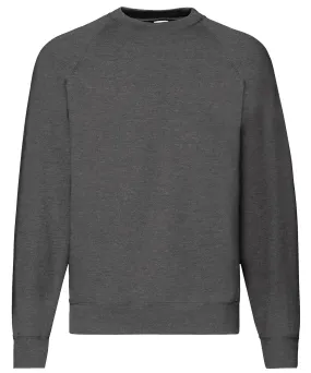 Classic 80/20 raglan sweatshirt | Dark Heather Grey