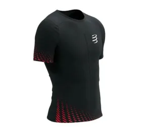 Compressport | Racing SS T-shirt | Black  | Heren