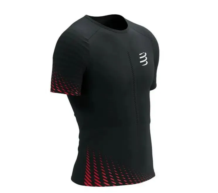 Compressport | Racing SS T-shirt | Black  | Heren