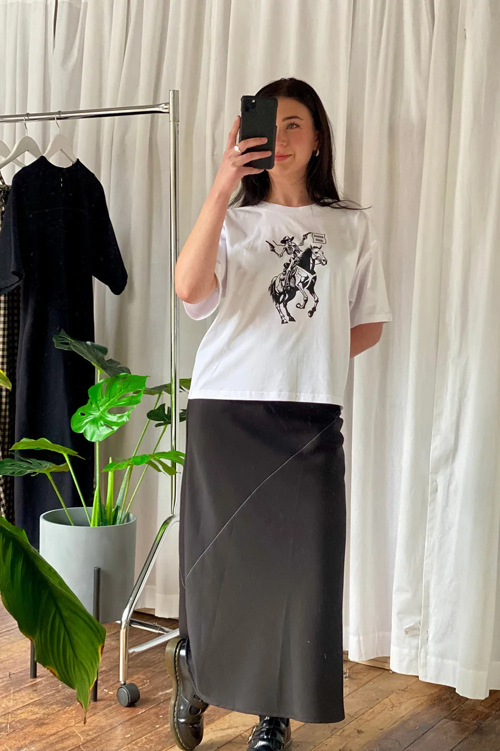 Cowgirl Tee - White