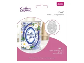 Crafters Companion - Die Cutting & Embossing – Oval Nesting Dies