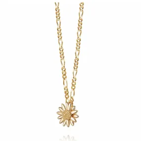 Daisy London English Daisy Necklace 18ct Gold Plate N2002