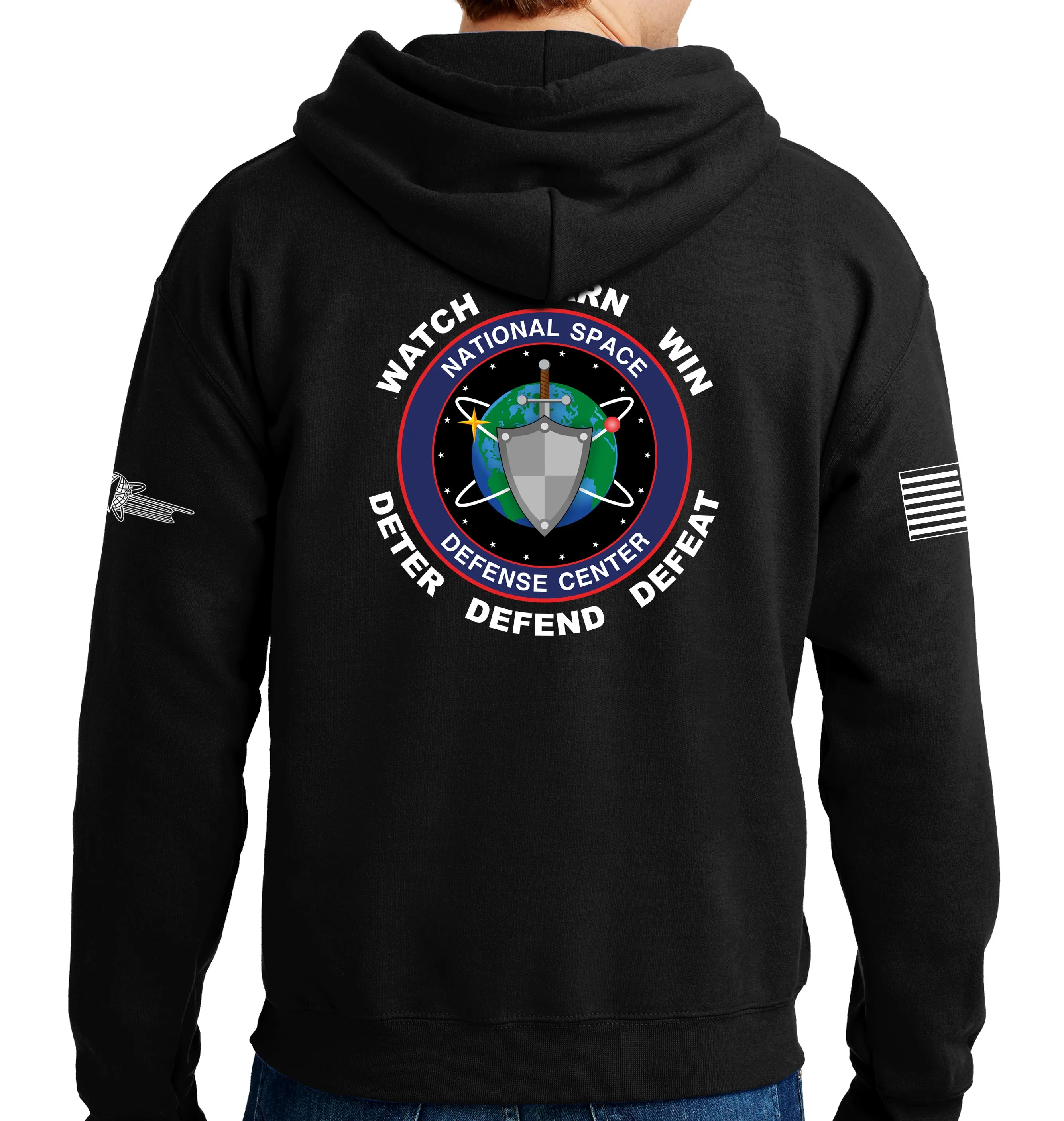 DEL 15 & NSDC Unisex Hoodie Sweatshirt. This sweatshirt is NOT approved for PT.
