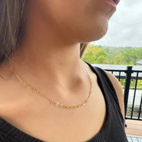 Delicate Multi-Chain Gold Necklace