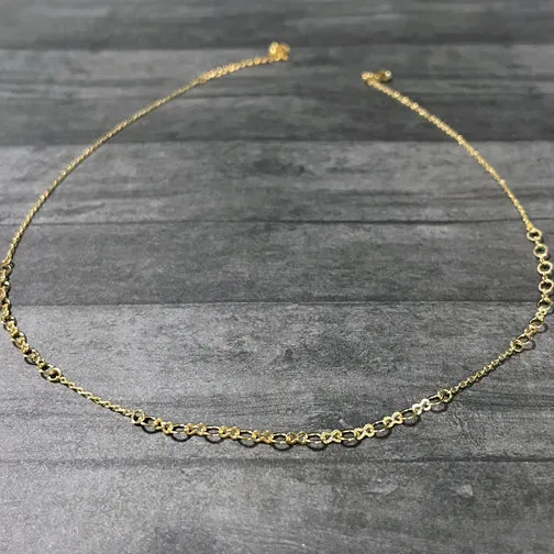 Delicate Multi-Chain Gold Necklace
