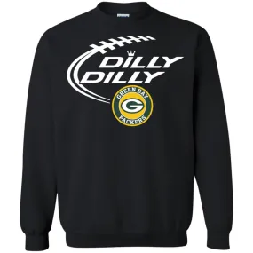 Dilly Dilly Green Bay Packers Nfl Football Unisex Crewneck Pullover Sweatshirt