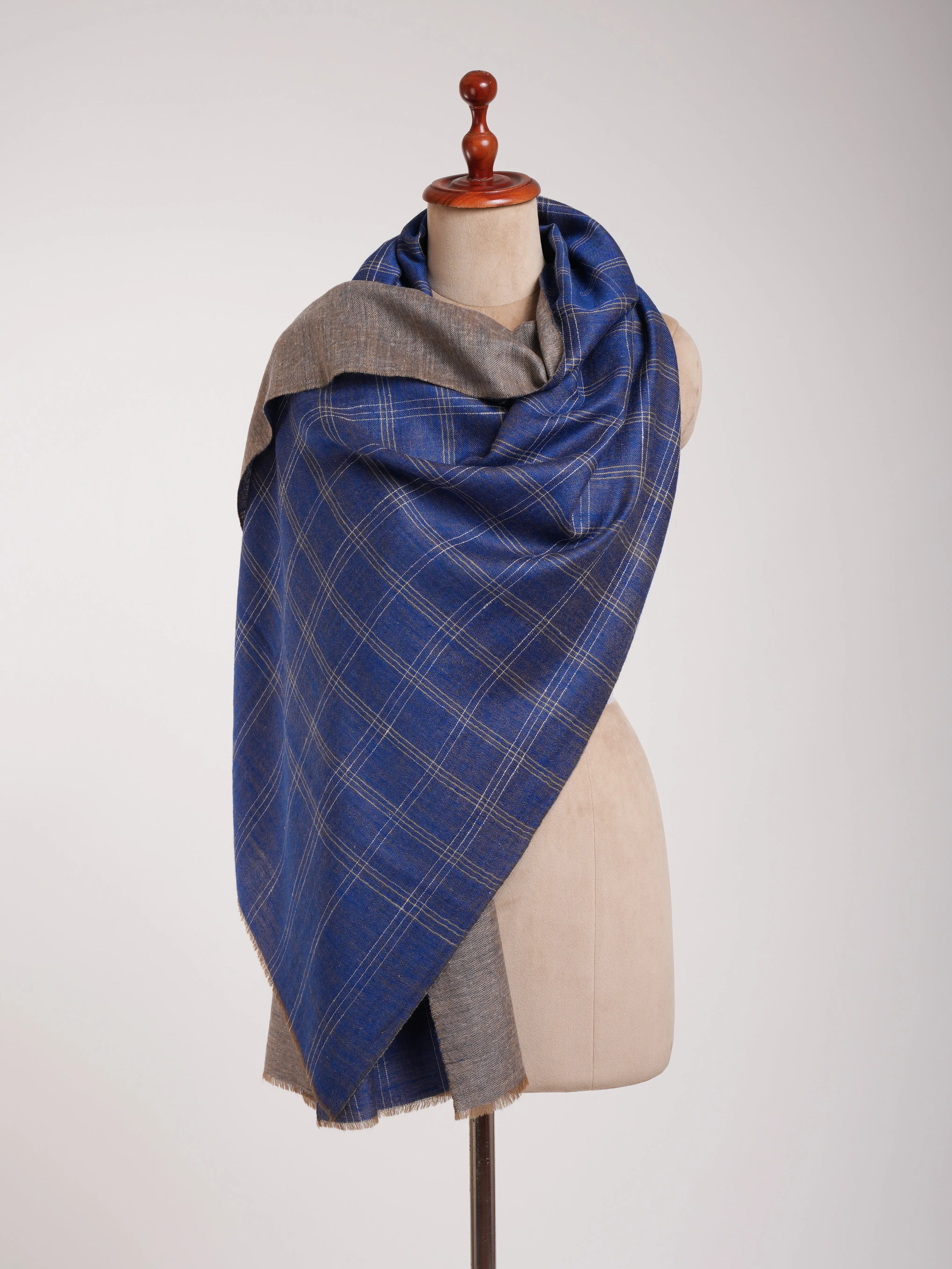Dorukha Handloomed Indian Cashmere Wrap