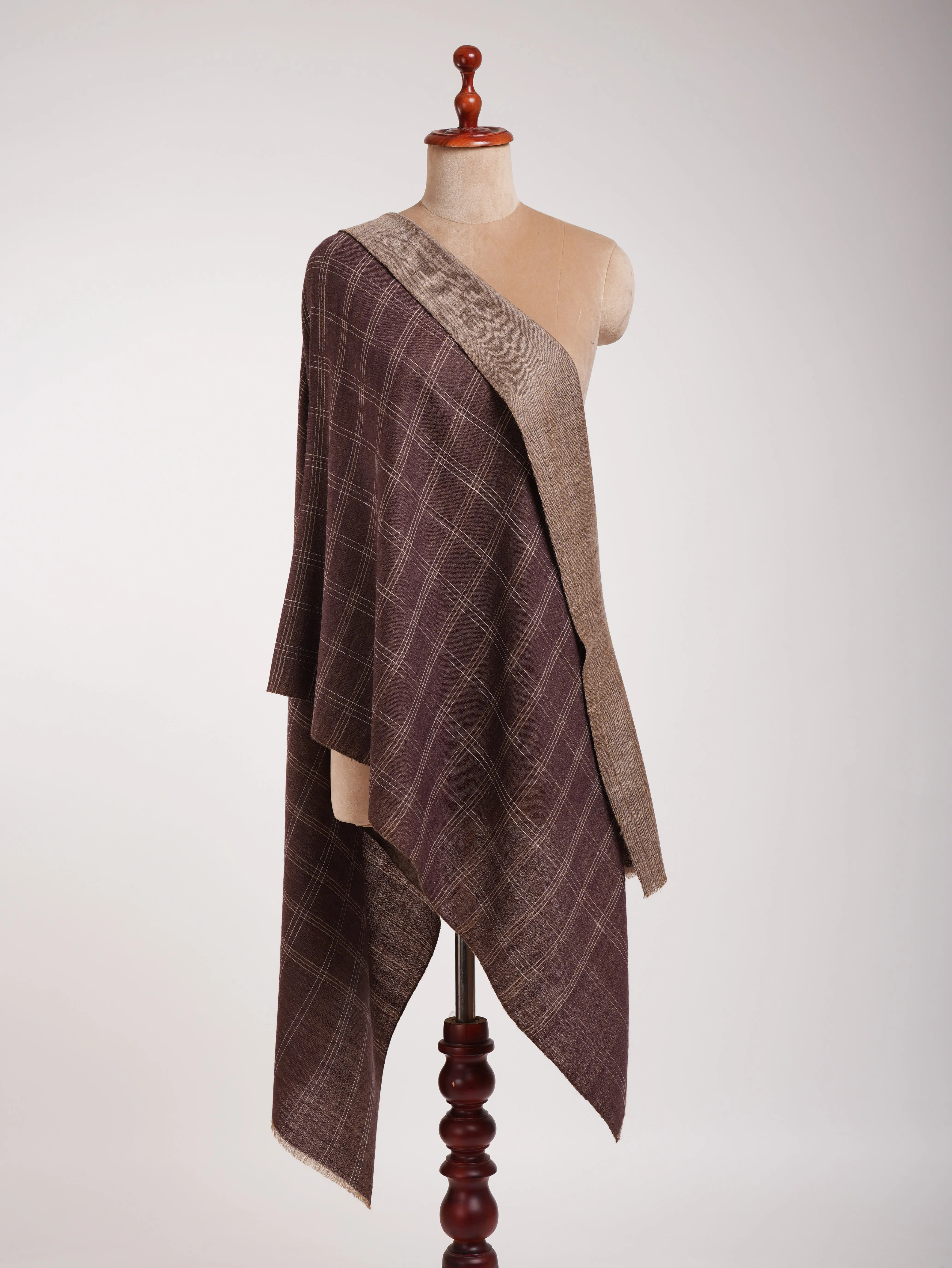 Dorukha Handloomed Indian Cashmere Wrap