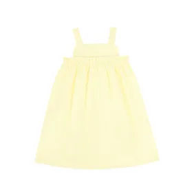 dress high waist jumper - yellow