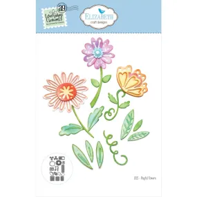 Elizabeth Craft Metal Die - Playful Flowers*