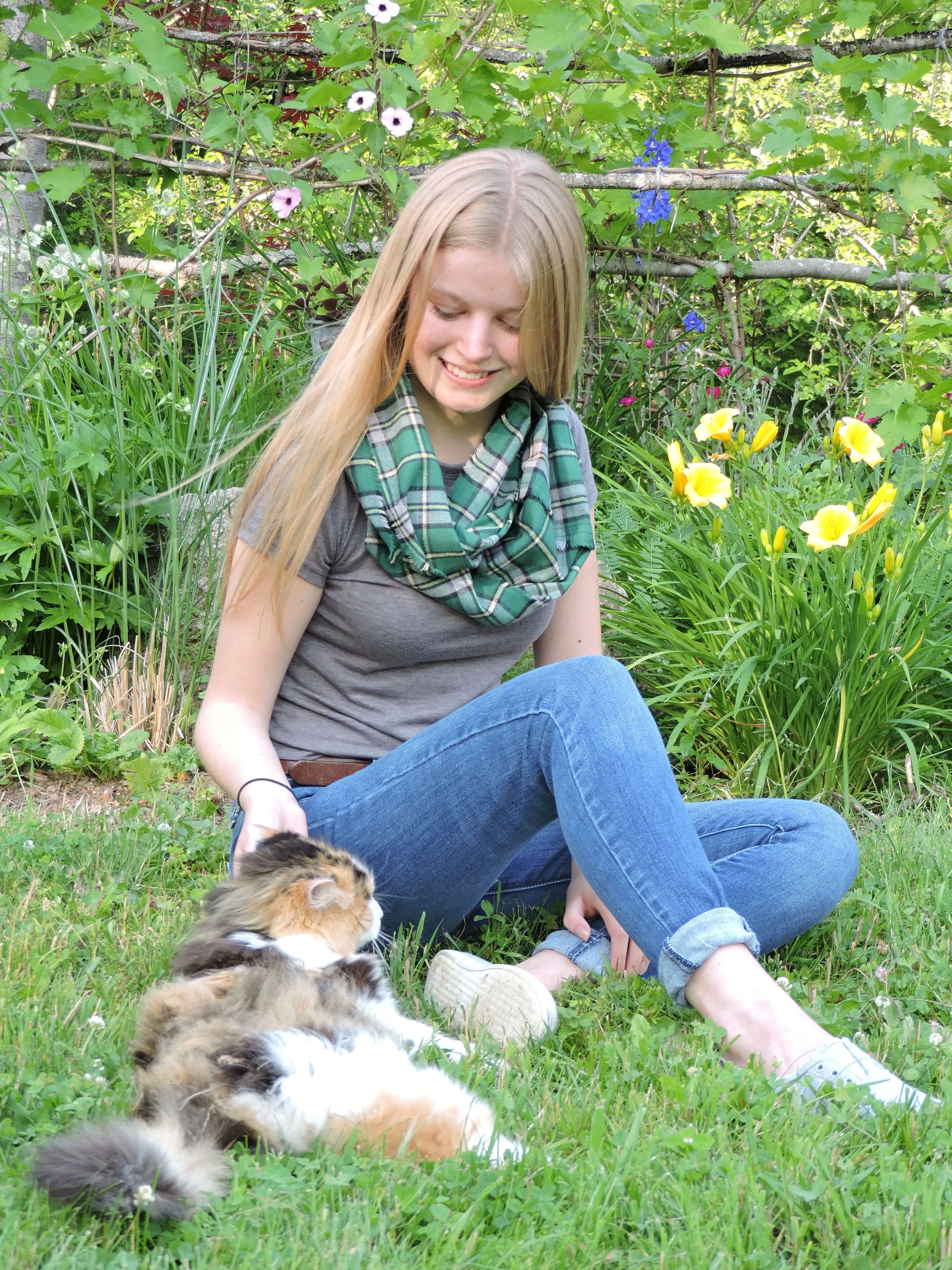 Emma 100% Cotton Infinity Scarf
