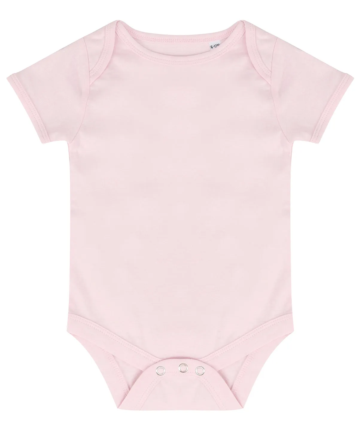 Essential short-sleeved bodysuit | Pale Pink