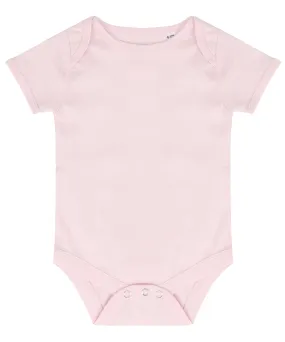 Essential short-sleeved bodysuit | Pale Pink