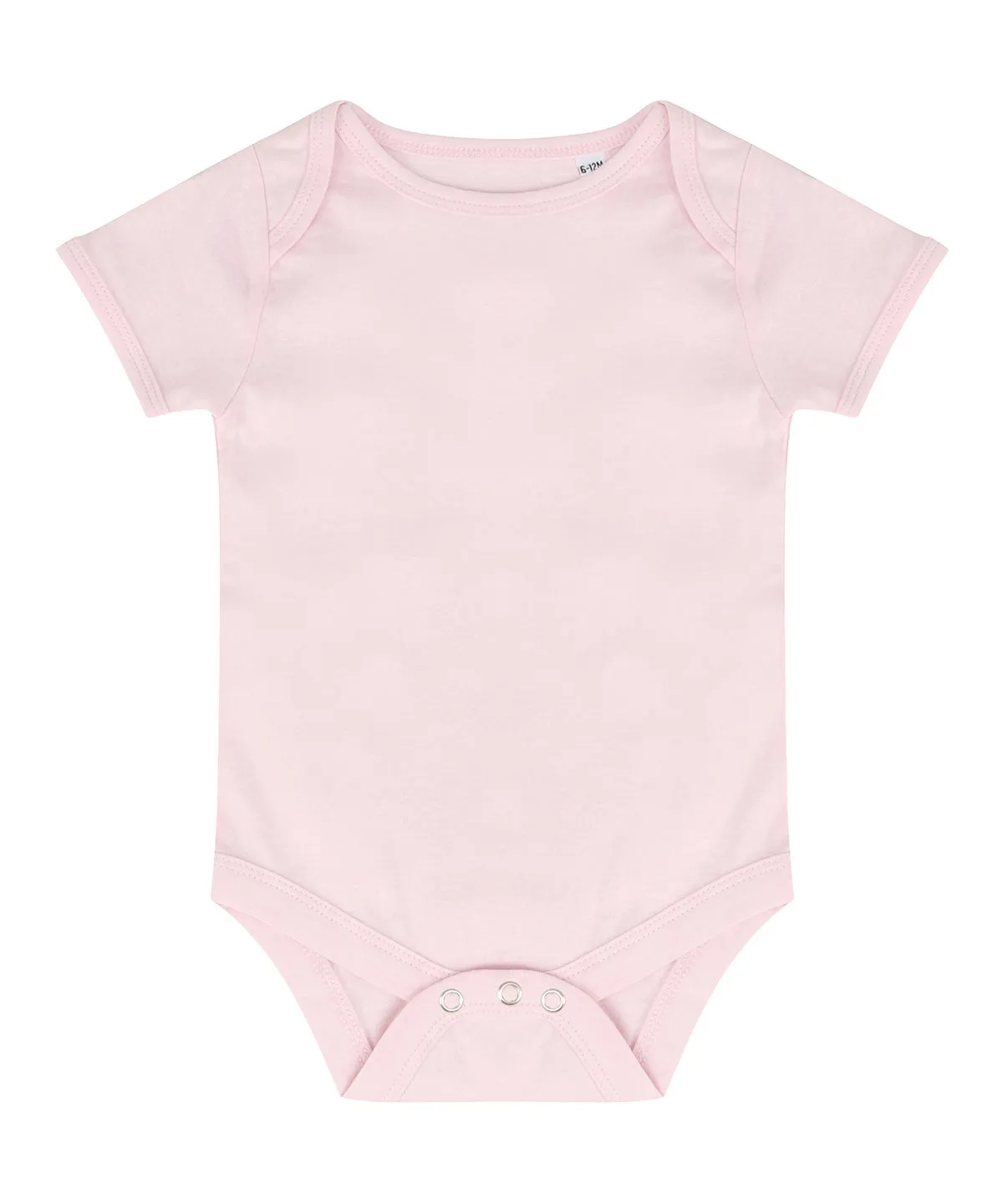 Essential short-sleeved bodysuit | Pale Pink