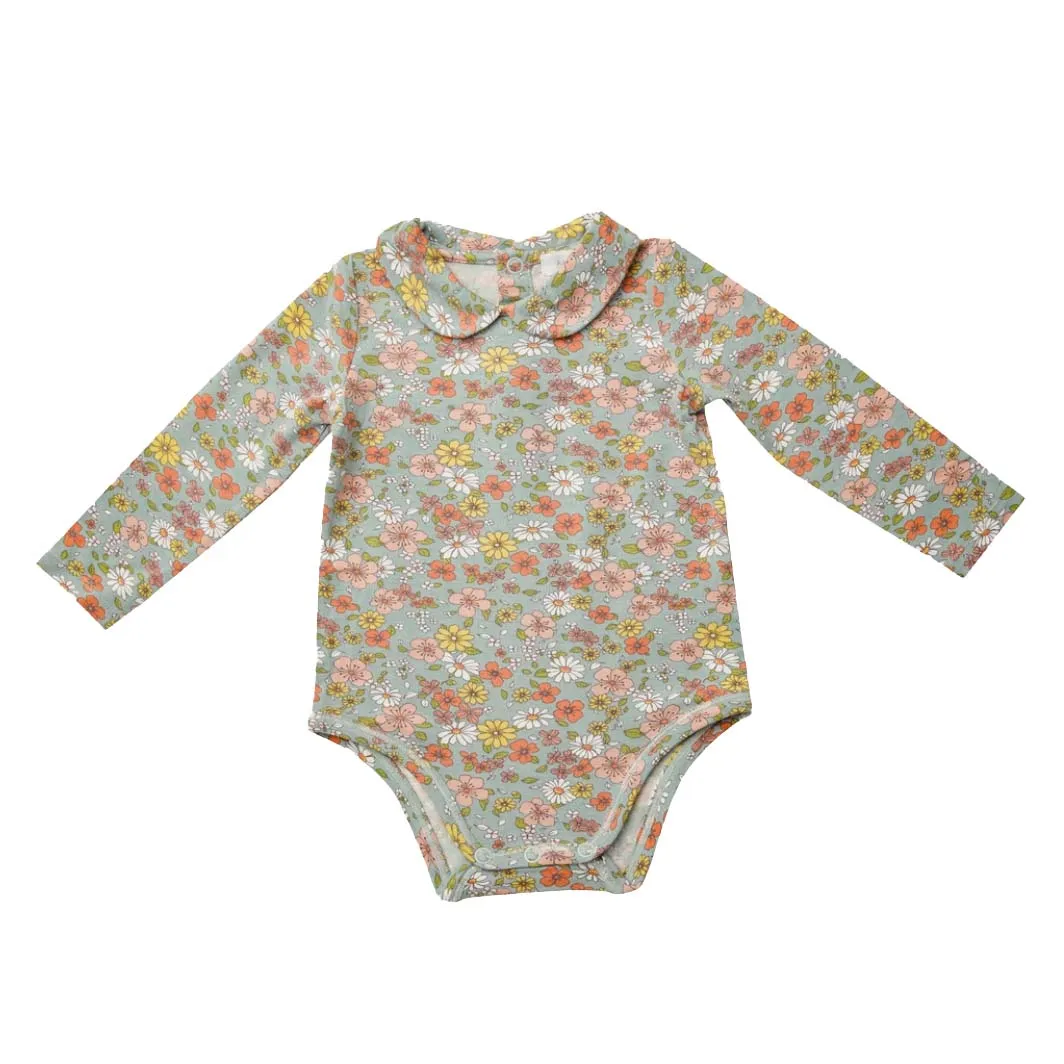 Fallon Floral Bamboo Bodysuit