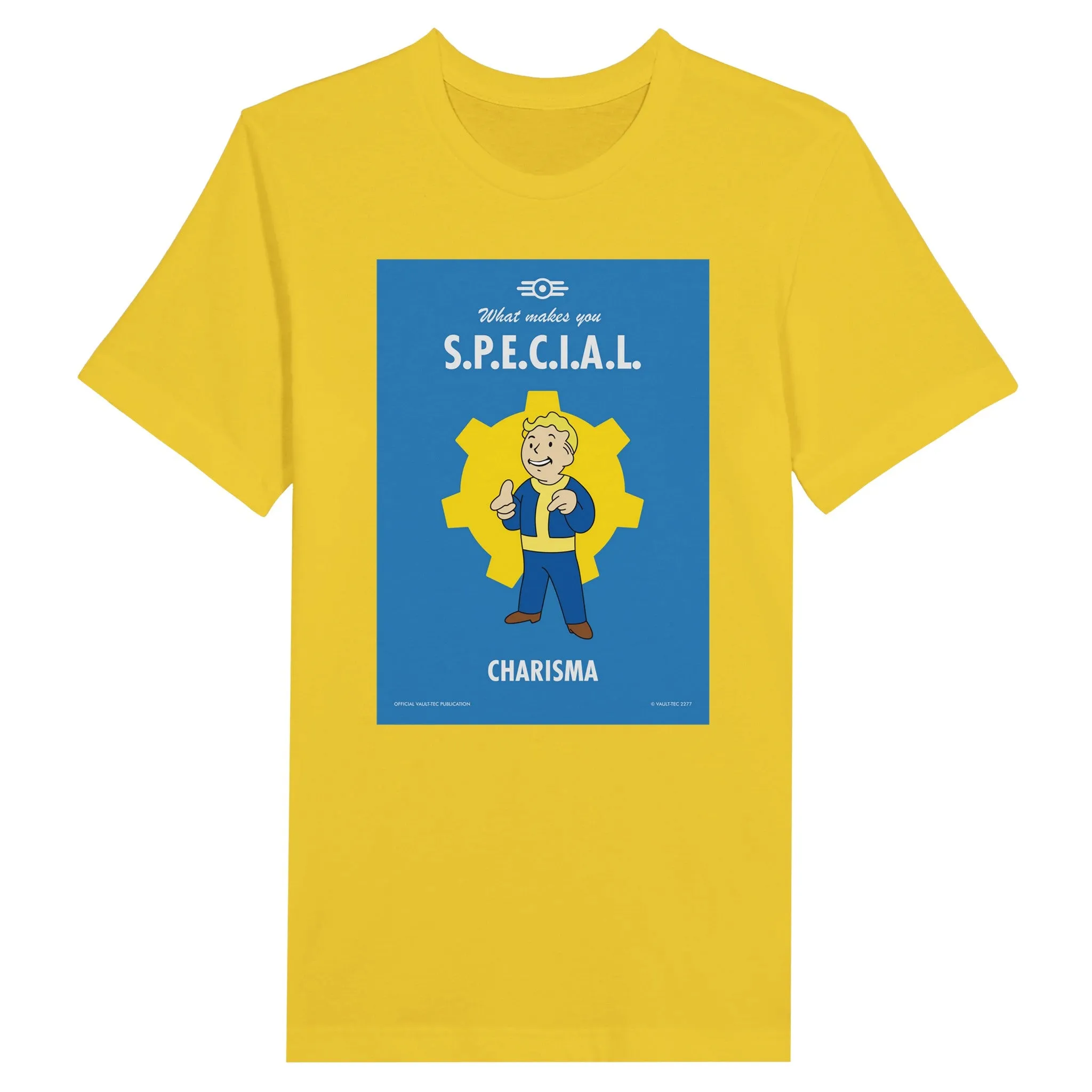 Fallout T-shirt - What Makes You S.P.E.C.I.A.L. Charisma Artwork - Premium Unisex T-shirt