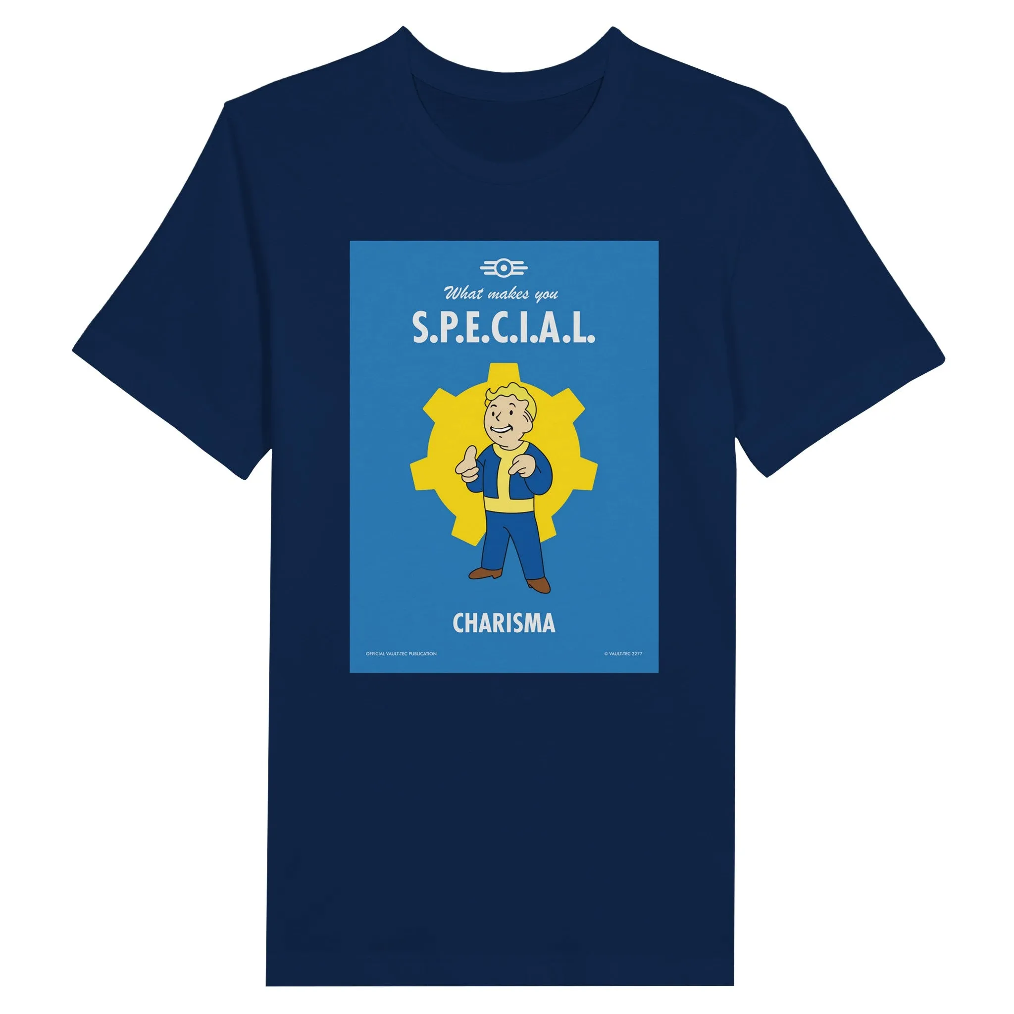 Fallout T-shirt - What Makes You S.P.E.C.I.A.L. Charisma Artwork - Premium Unisex T-shirt