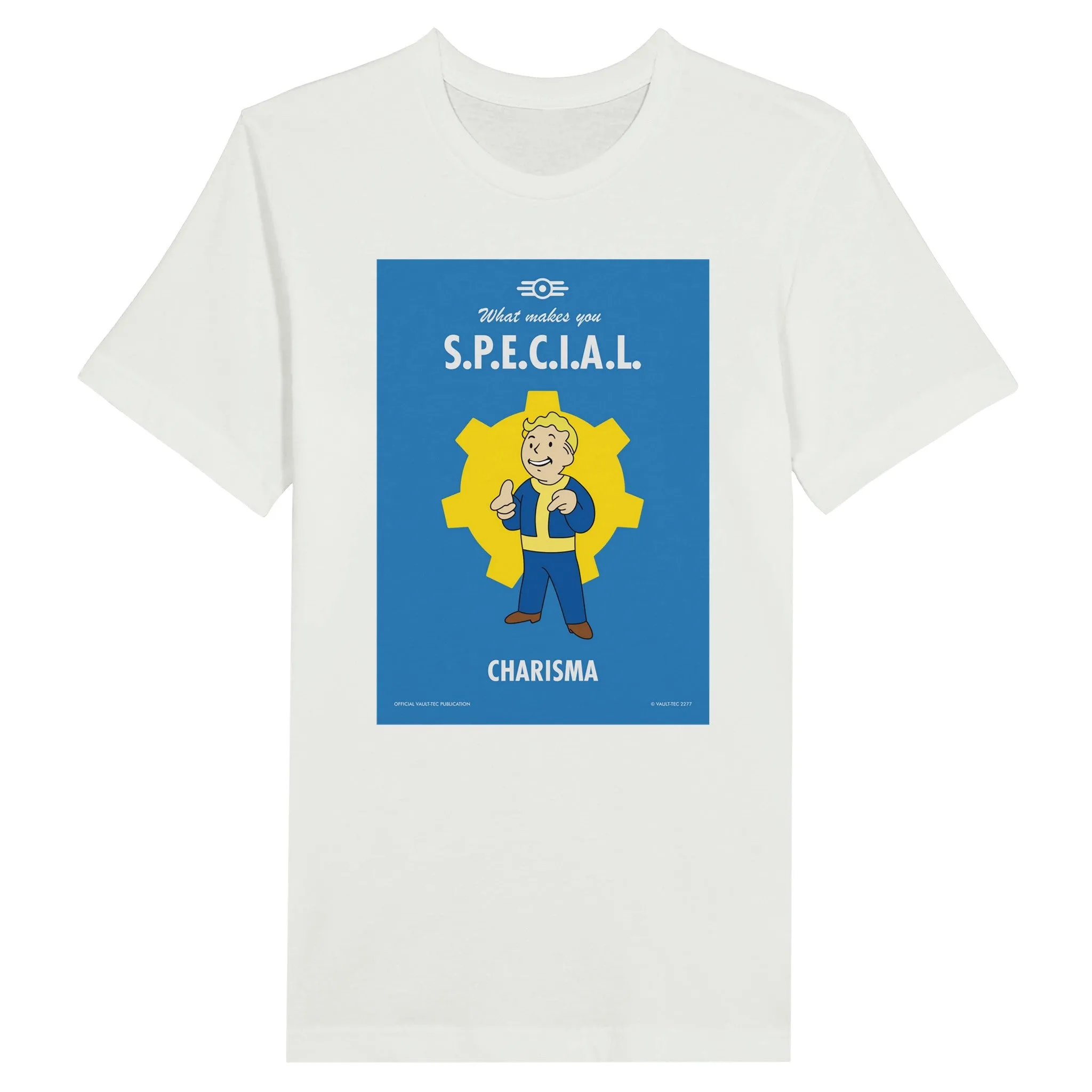 Fallout T-shirt - What Makes You S.P.E.C.I.A.L. Charisma Artwork - Premium Unisex T-shirt
