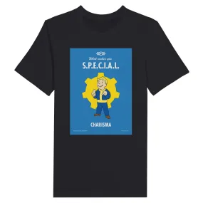 Fallout T-shirt - What Makes You S.P.E.C.I.A.L. Charisma Artwork - Premium Unisex T-shirt