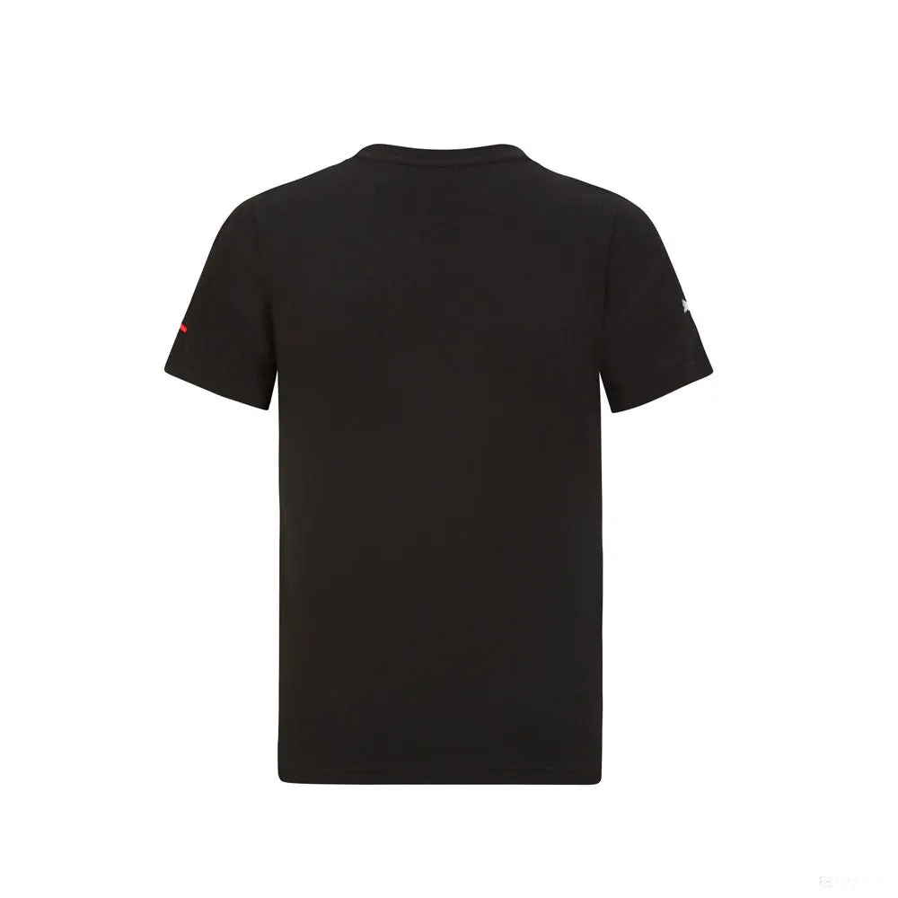 Ferrari T-shirt, Large Shield, Black, 2021