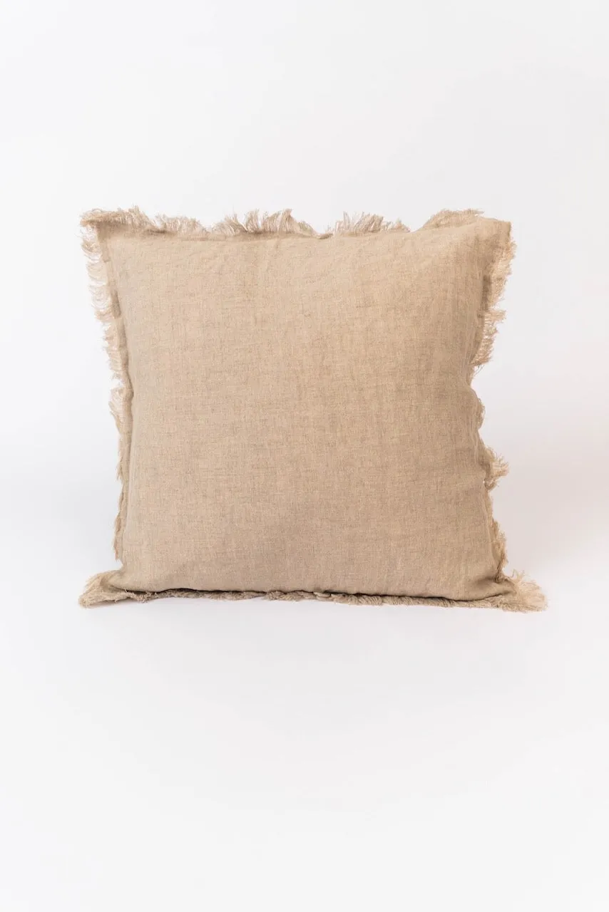Fickle Heart Fringe Pillow