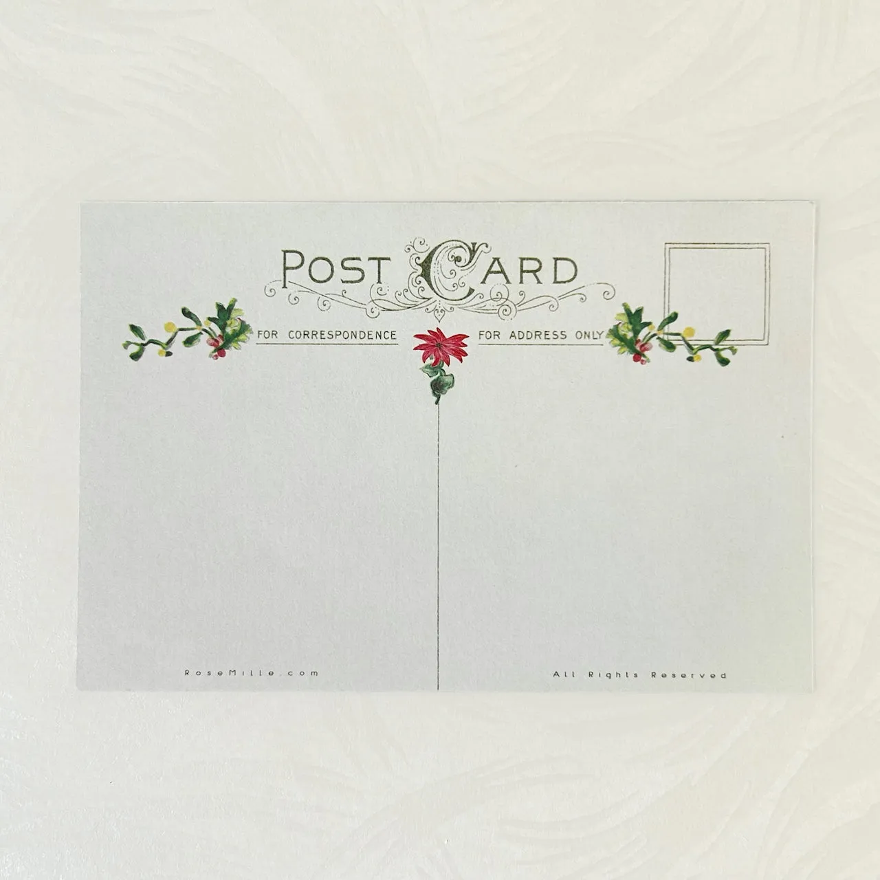 Fond Christmas Greetings - Layering PostCards