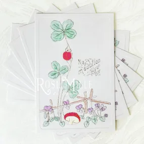 Four Leaf Clover - Layering PostCards