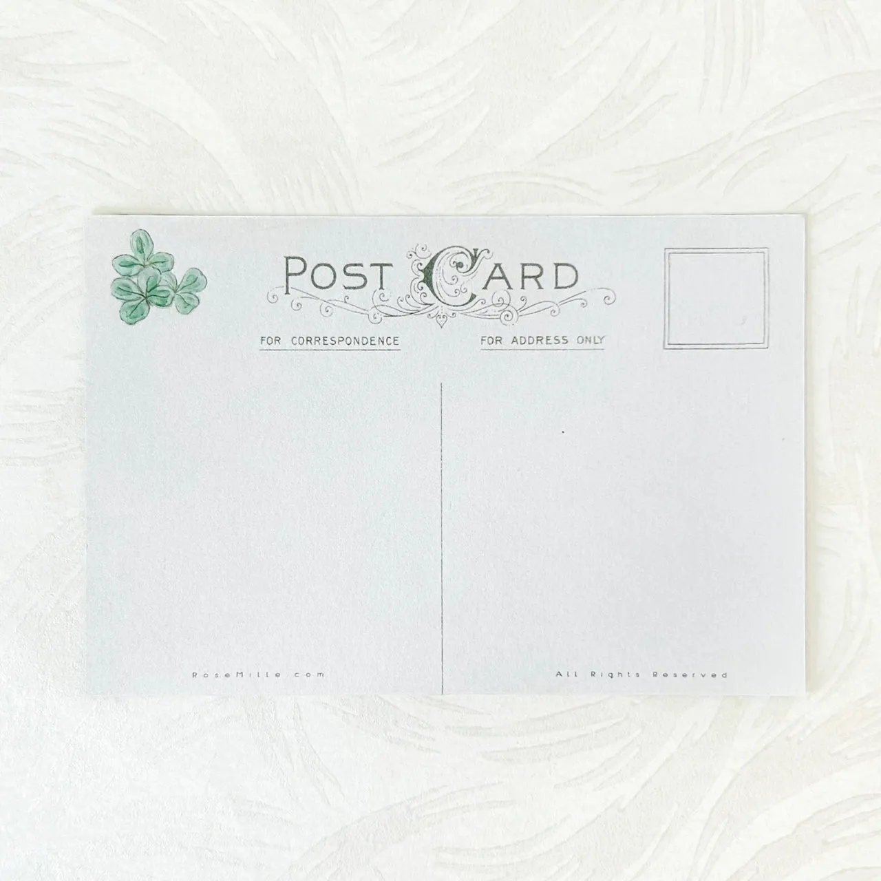 Four Leaf Clover - Layering PostCards
