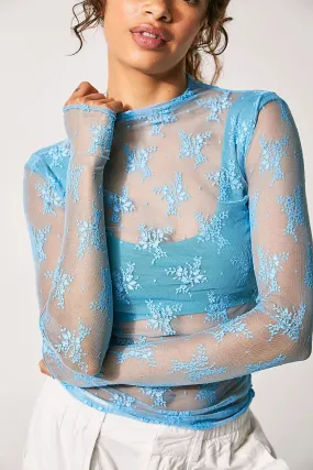 Free People Lady Lux Layering- Blue Bell