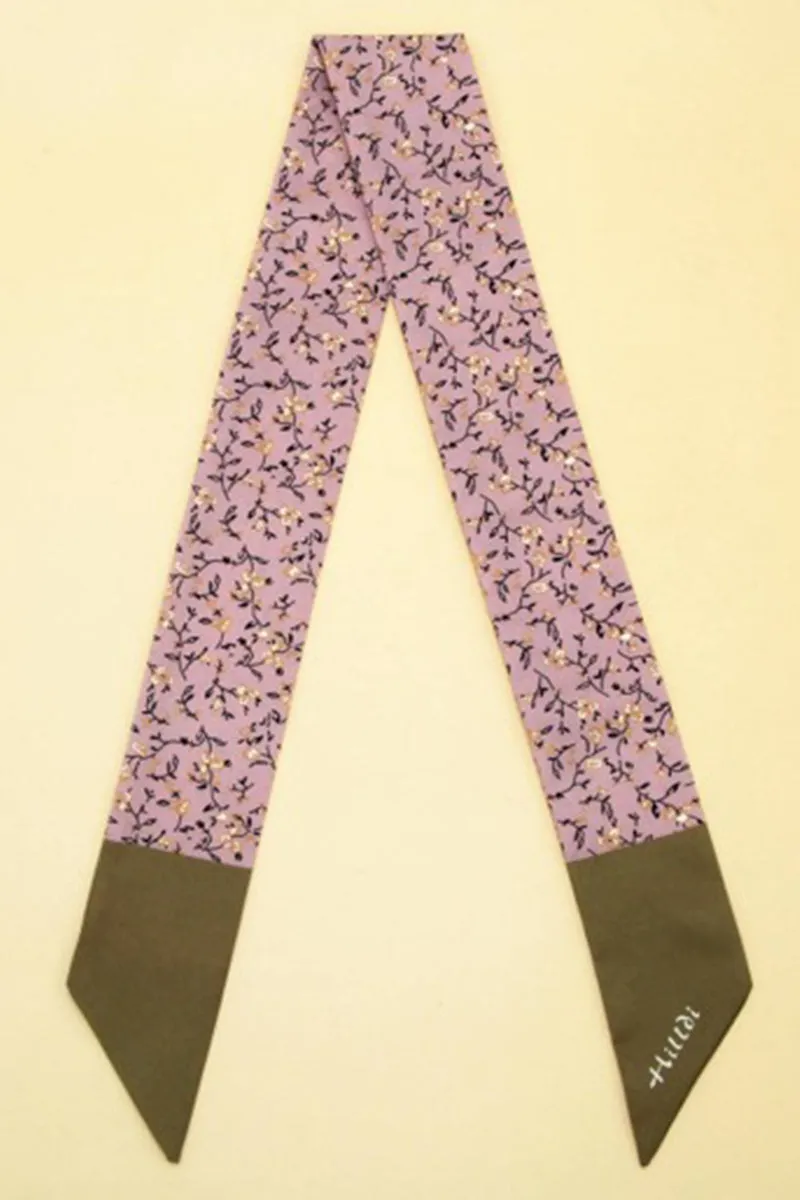 GEOMETRIC PRINT TWILLY SCARF