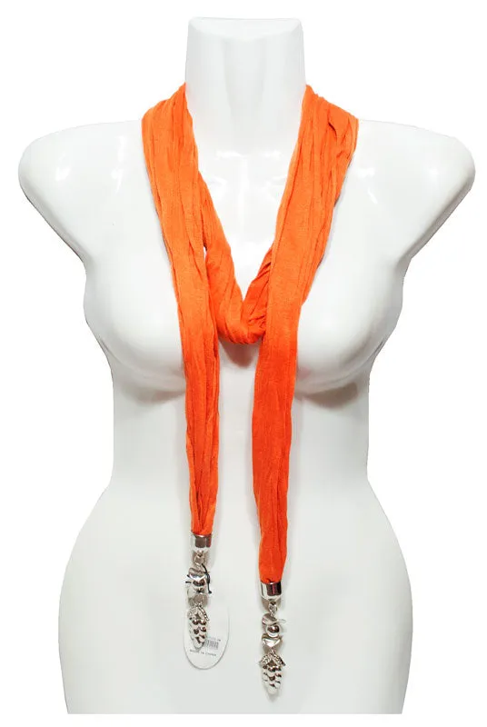Girls Graps Designed Pendants Fashion Scarf Wholesale
