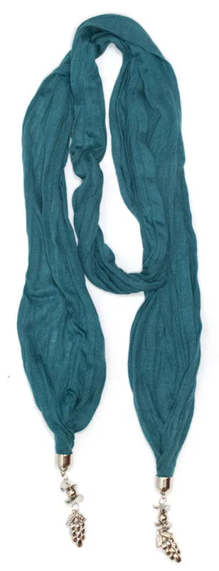 Girls Graps Designed Pendants Fashion Scarf Wholesale
