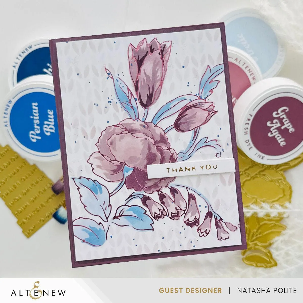 Glacier Caves Fresh Dye Ink Mini Cube Set