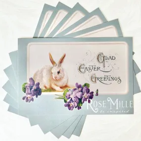 Glad Easter Greetings - Layering PostCards