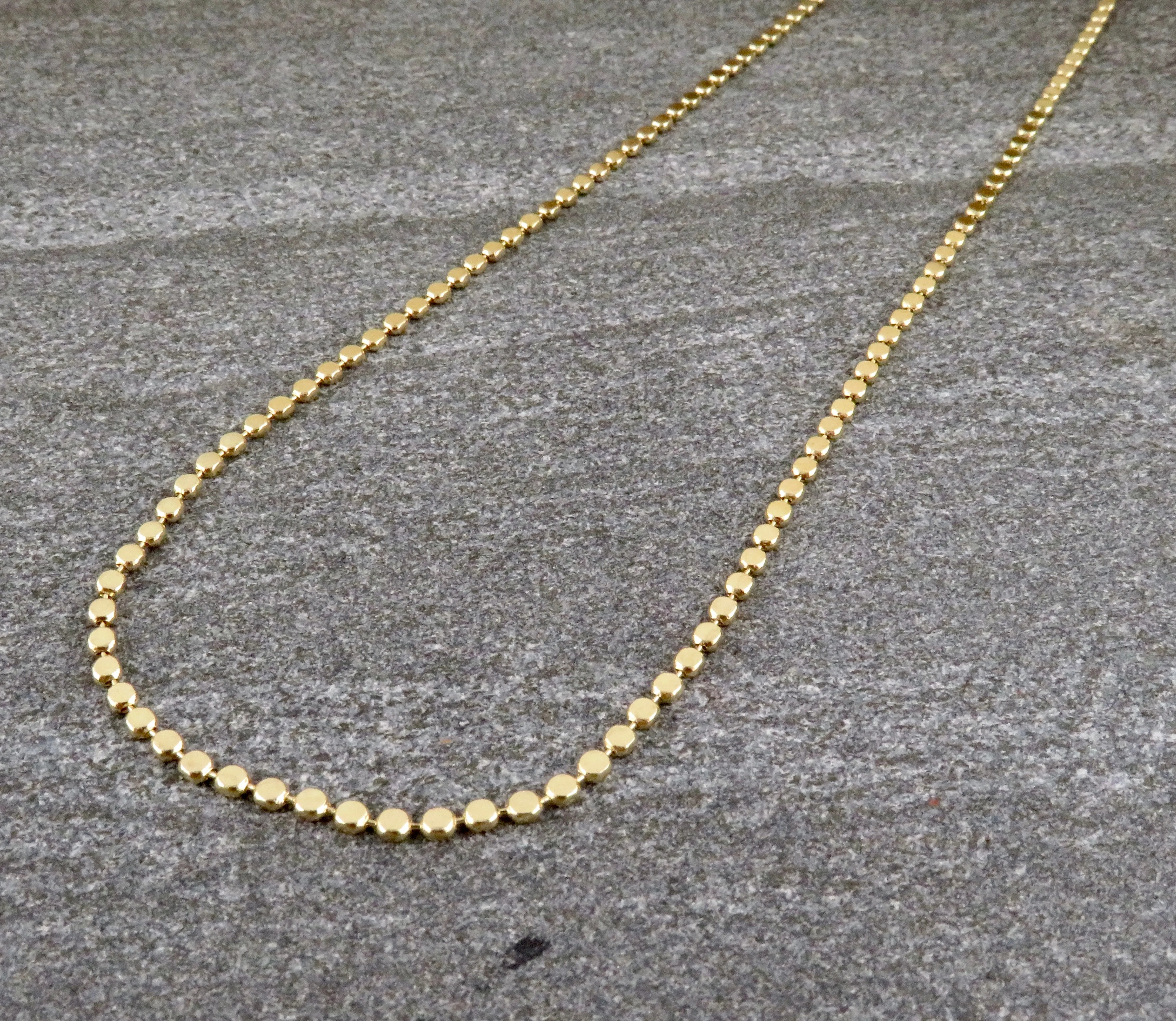 Gold Filled Dots Chain