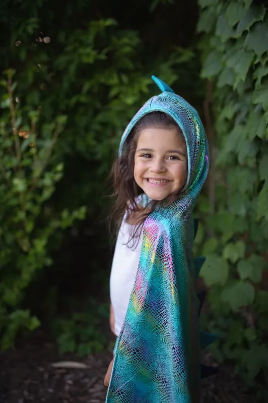 Great Pretenders - Reversible Unicorn Dragon Cape - Size 5-6