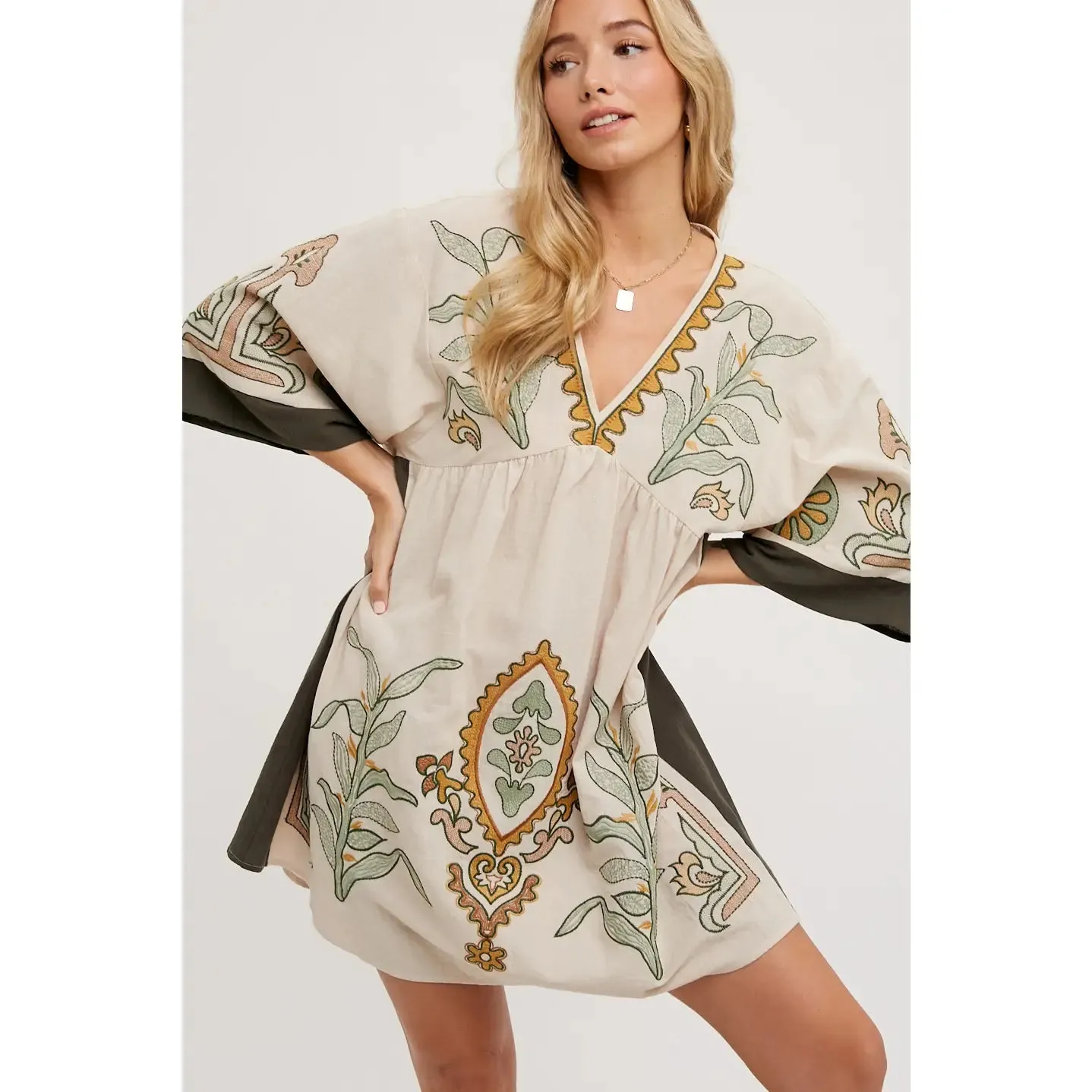 Green Girl Dress