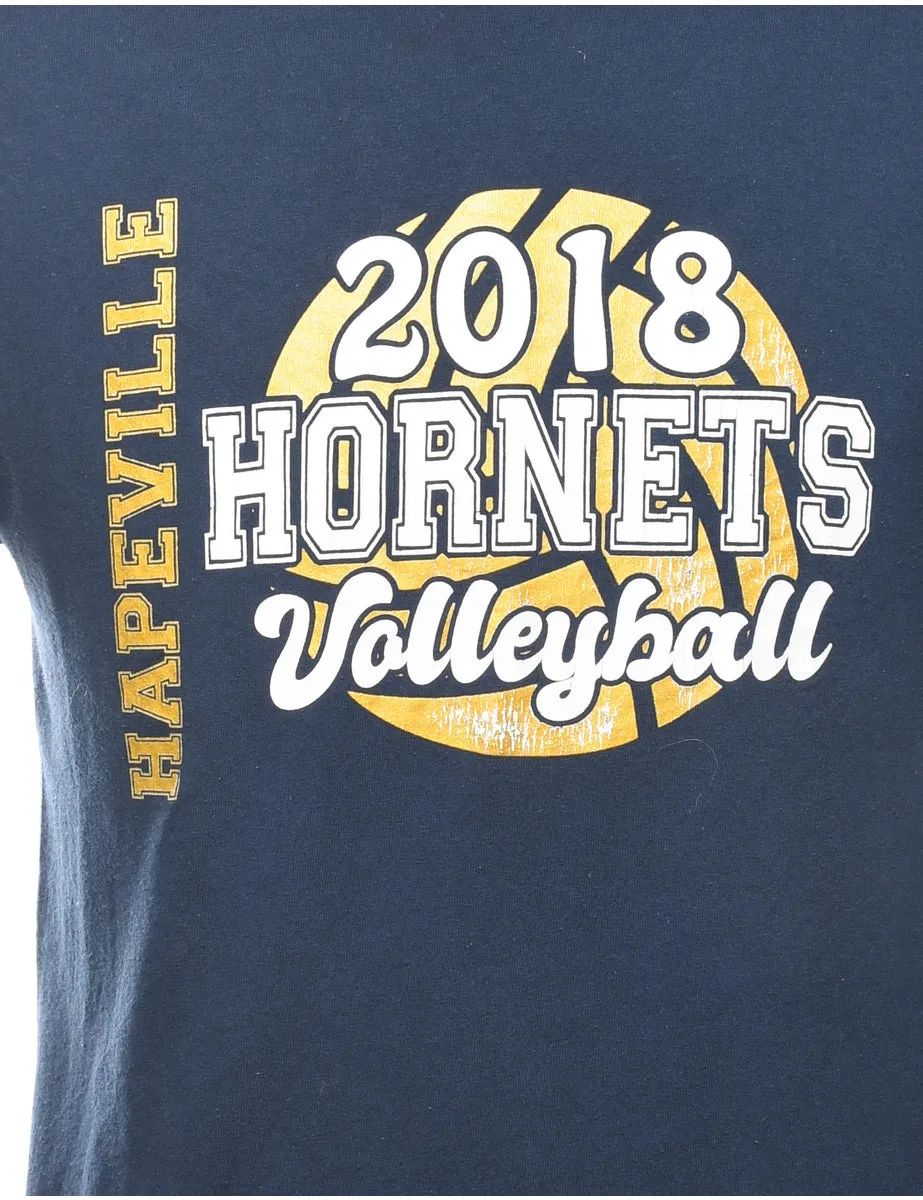 Hapeville Hornets Volleyball Printed T-shirt - M