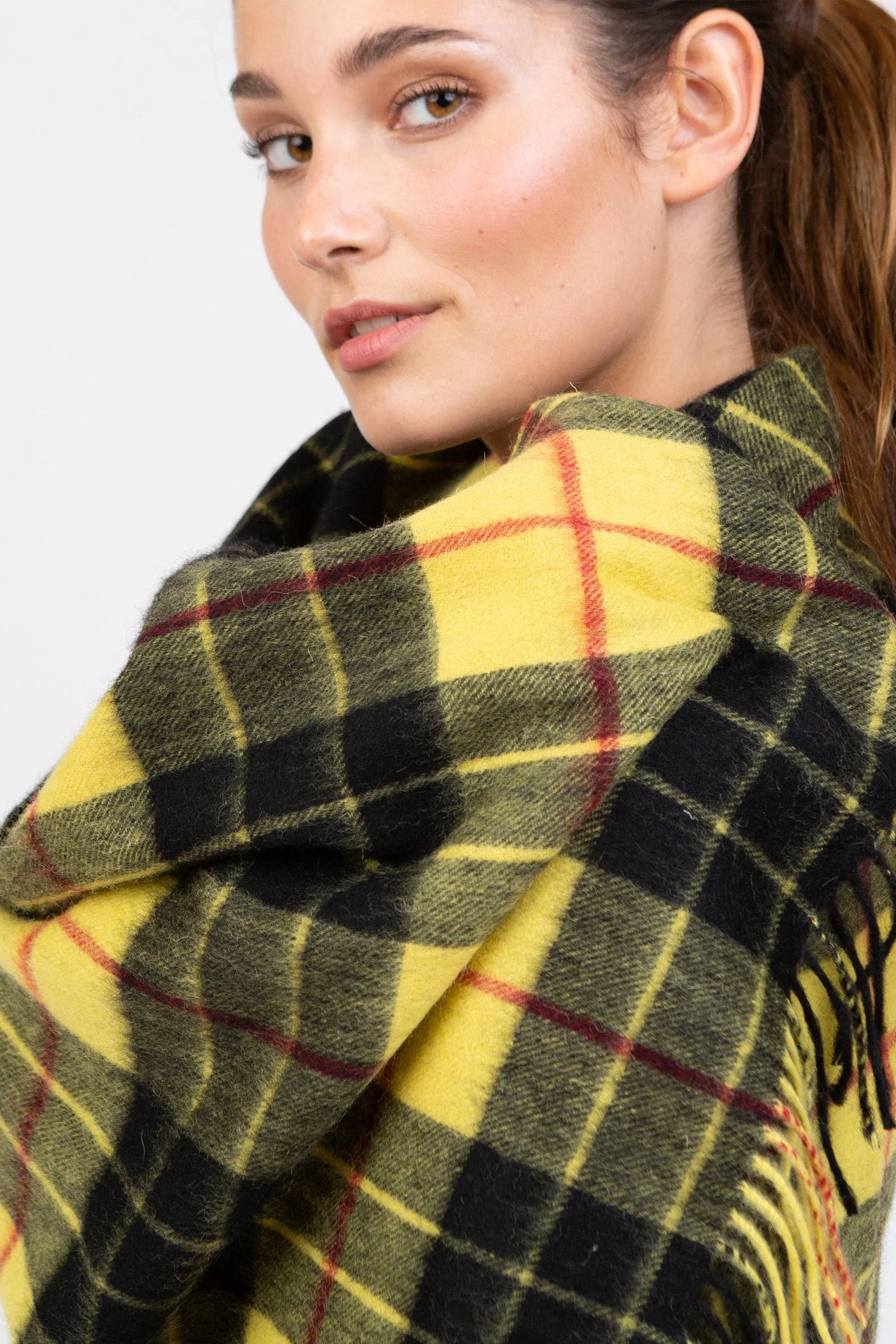 Heritage Tartan Lambswool Stole - Macleod