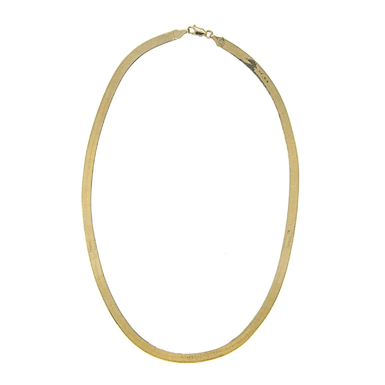 Herringbone Gold Necklace