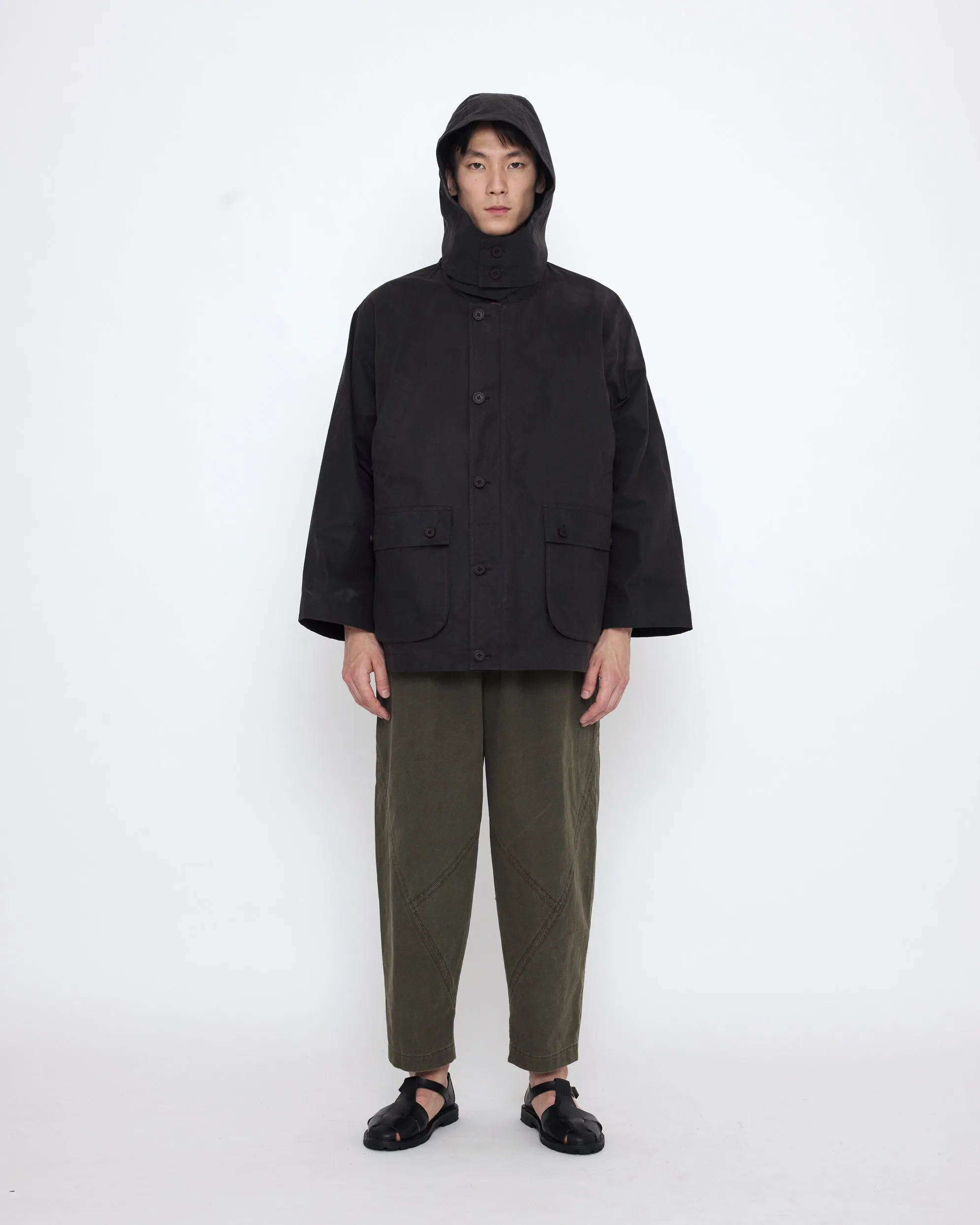 Hunting Short Coat - SS25 - Charcoal