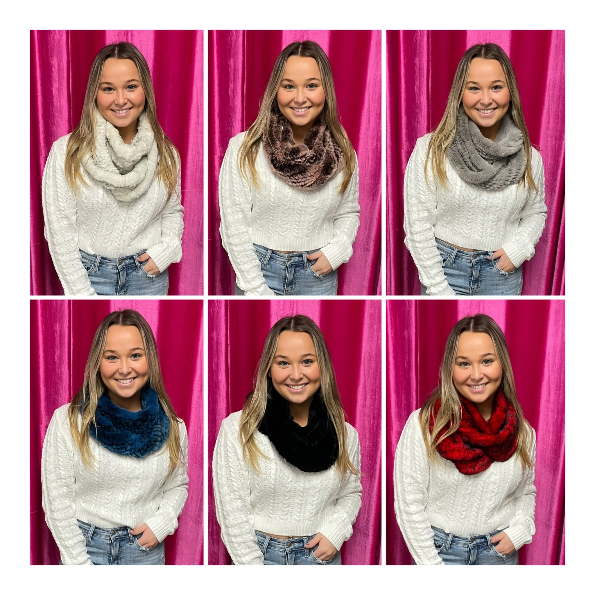 Infinity Fur Scarf