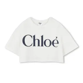Ivory Cropped T-Shirt