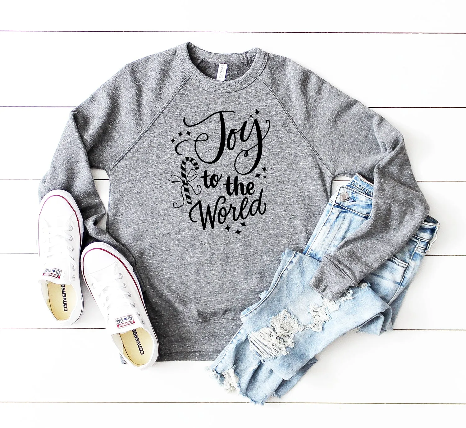 Joy to the World Christmas Unisex Sweatshirt