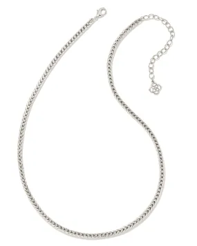 Kendra Scott Kinsley Chain Necklace in Silver