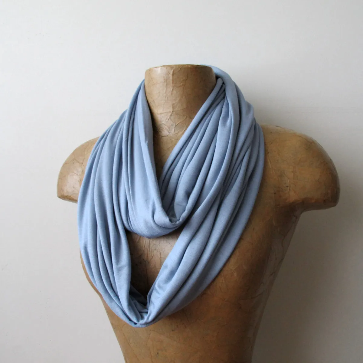 LIGHT STEEL BLUE Infinity Scarf