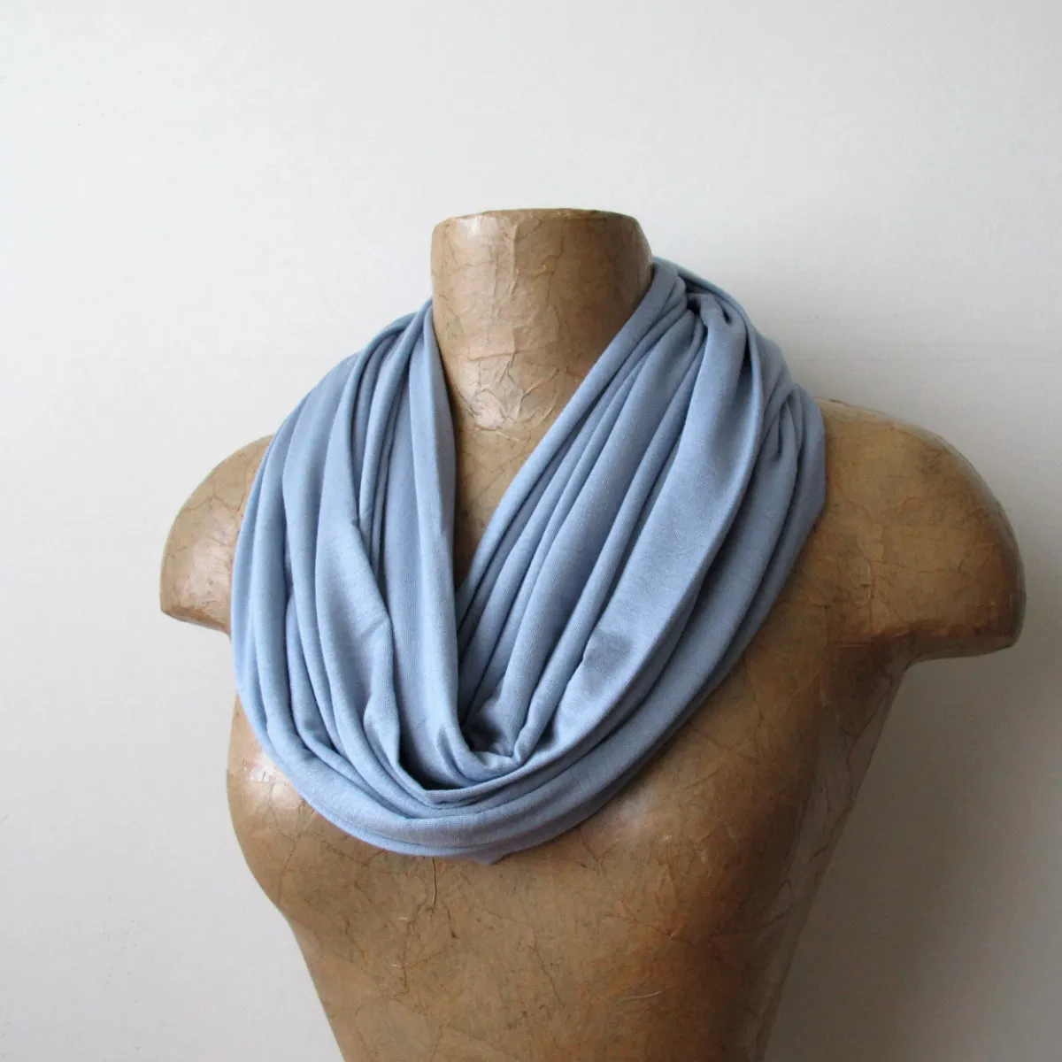 LIGHT STEEL BLUE Infinity Scarf