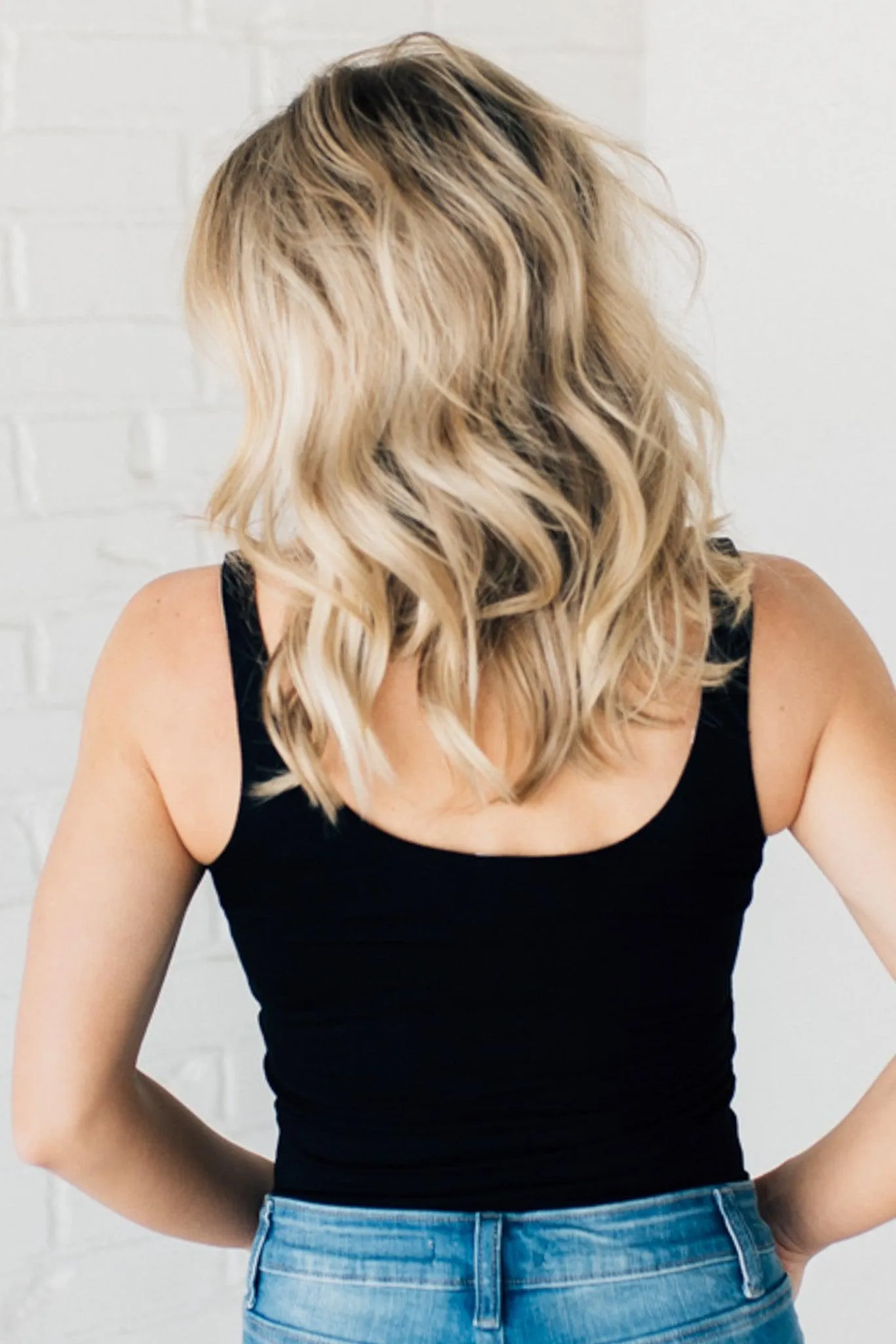 Lined V-Neck Layering Tank