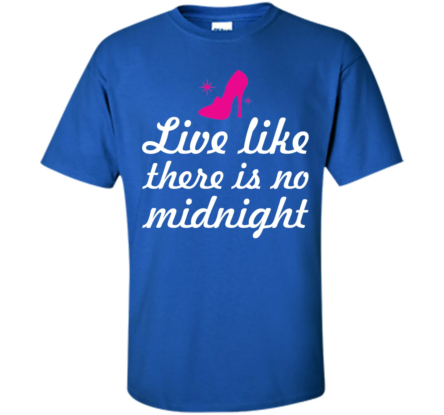 Live Like There is No Midnight Graphic Shoe T-shirt T-Shirt